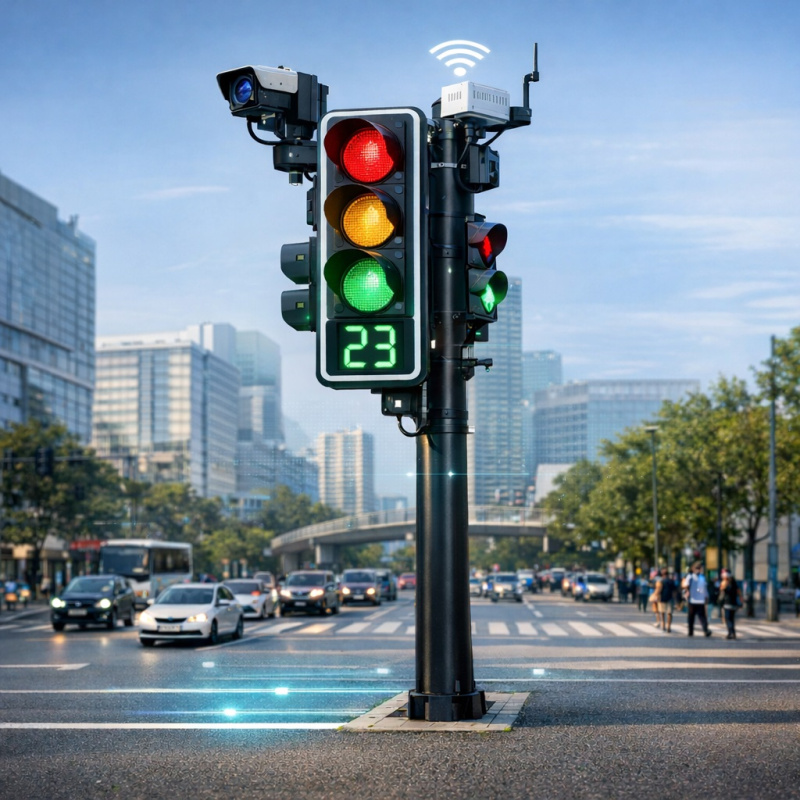 Умный светофор: что это и как работает