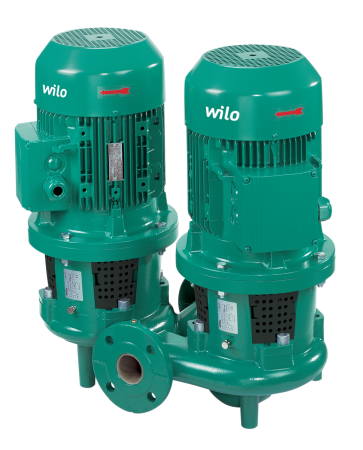Промышленный сдвоенный циркуляционный насос Wilo DL65/200-11/2