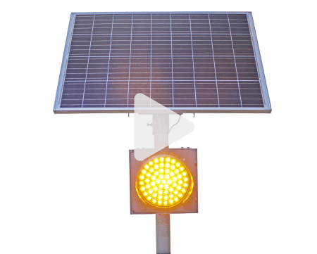 Автономный светофор на солнечной батарее Т.7.2М+АСК 100/26