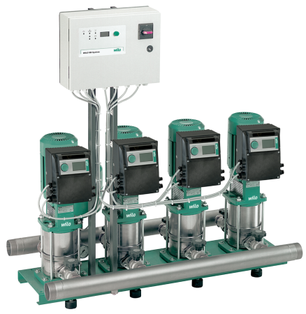 Насосная установка повышения давления Wilo COR-3MVIE5202/VR