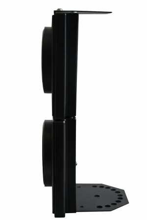 Светофор двухсекционный светодиодный 100 мм Т.8 Плоский корпус